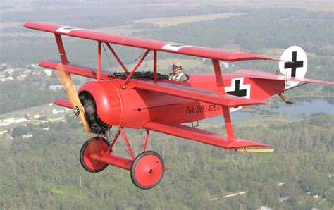 vintage flights  aviation red baron triplane
