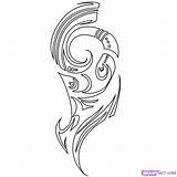 Tattoo Maori Designs Draw Cool Sketch Step Drawings Drawing Simple Tattoos Easy Lily Pencil Patterns Google Hibiscus Māori Search Cliparts sketch template