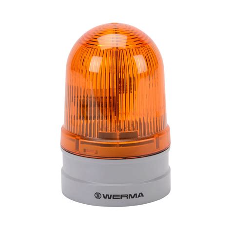 industrial signal beacon yellow double flash  evs enhanced visibility system flashing