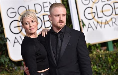 Robin Wright Attends Golden Globes With Ex Ben Foster
