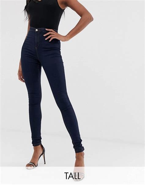 missguided tall vice jean skinny taille haute super