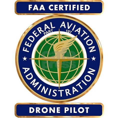 faa part  drone pilot license plate holder  droneminds cafepress