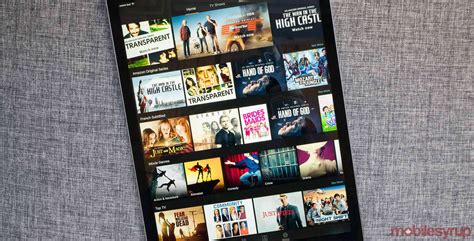 amazon prime video  canada complete tv   list mobilesyrup