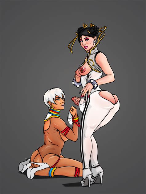 Elena And Chun Li Futa Sex Street Fighter Lesbians