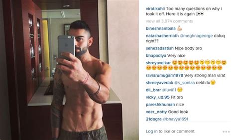 Virat Kohli Flaunts His Sexy Six Pack Abs Post Break Up