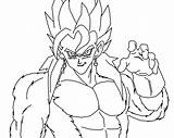 Vegeta Saiyan Ssj4 Vegetto Colouring Deviantart Dbz Broly Getdrawings Majin sketch template