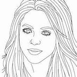 Shakira Colorir Dibujo Desenhos Hellokids Coloriages Famosas Imprimer Ligne Suelto Compositora Dessiner sketch template