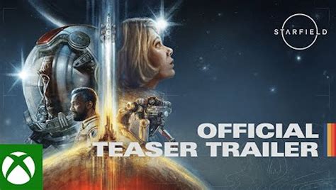 bethesda studios   space  epic  trailer  starfield