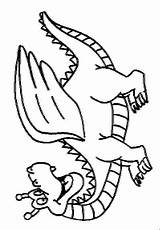 Draak Draken Kleurplaten Dragons Drachen Dieren Kleuters Kleurplatenenzo Malvorlage Erstellen sketch template