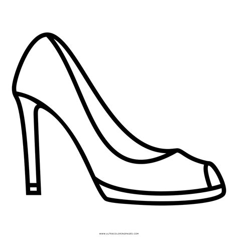 loudlyeccentric  high heel shoe coloring pages