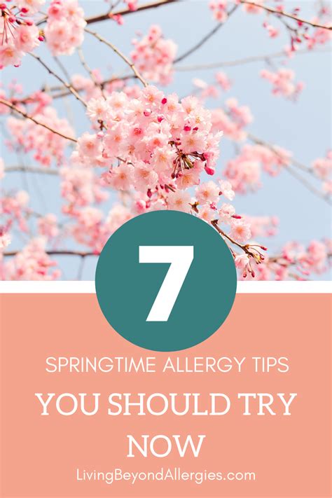 spring allergy tips in 2020 spring allergies outdoor