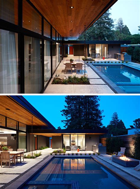 design   house  california  inspired   original mid century modern home