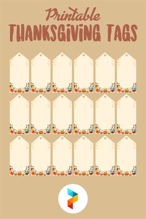 thanksgiving tags    printables printablee