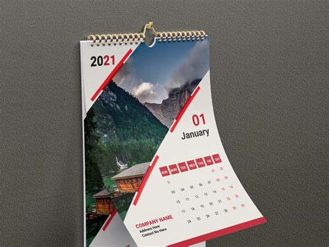 modern wall calendar design  gias uddinn  dribbble