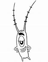 Plankton Spongebob Colorir Esponja Sheldon Imprimir Squarepants Peppa Pig Plancton Dibujar Mewarnai Tudodesenhos Pinocho sketch template