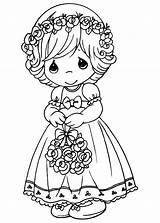 Precious Moments Coloring Pages Getdrawings Printable sketch template