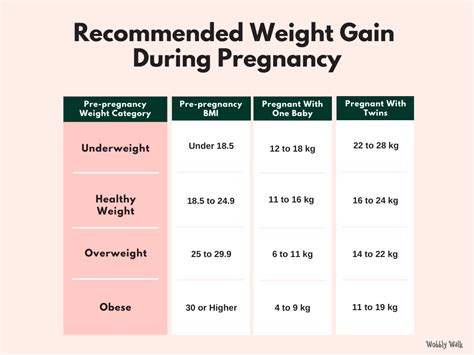 weight gain during pregnancy a quick guide wobbly walk