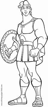 Hercules Enea Pagine Visit Ausmalen sketch template