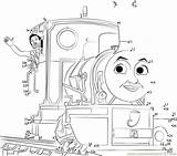 Thomas Friends Connect Dot Dots Kids Worksheet Sketch Printable Cartoons Print Email Paintingvalley Connectthedots101 sketch template