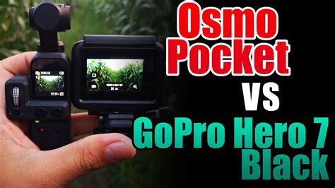 osmo pocket  gopro hero  black stability test   light test youtube