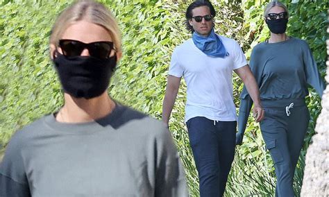 Gwyneth Paltrow Gets In Her Steps During Power Walk With