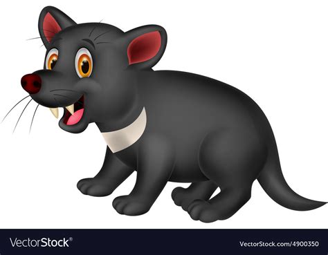 Cartoon Tasmanian Devil Royalty Free Vector Image