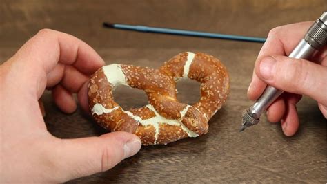 archaeologists reconstruct snyders  hanover pretzel  pieces
