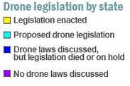 drones illegal   state  map    capitol