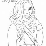 Chica Coloring Pages Vampiro Getdrawings Getcolorings Hellokids Daisy sketch template