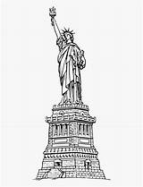 Statue Clipartkey Ellis Clipground sketch template