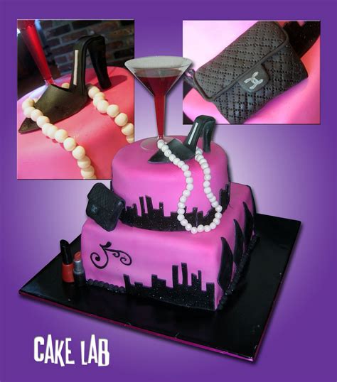 zaco cakes sex and the city themed bridal shower cake