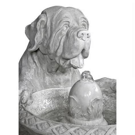 pin  michelle law  dogue outdoor fountain design toscano dog fountain