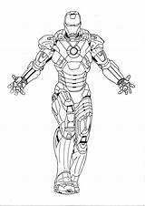 Iron Man Mark Coloring Pages Avengers Drawing Cardoso Deviantart Drawings Marvel sketch template
