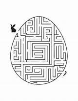 Easter Coloring Pages Maze Egg Print Puzzle Printable Kids Make Colouring Puzzles Sheets Color Mazes Basket Printables Makeandtakes Happy sketch template