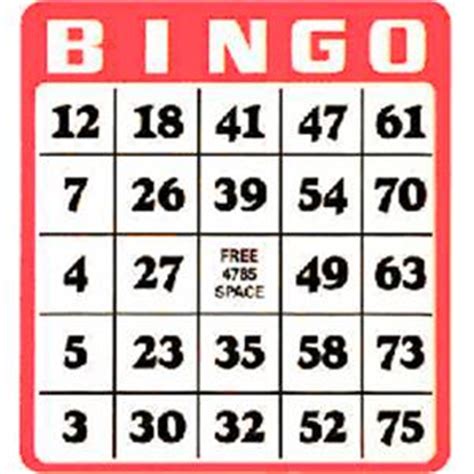 calendar bingo