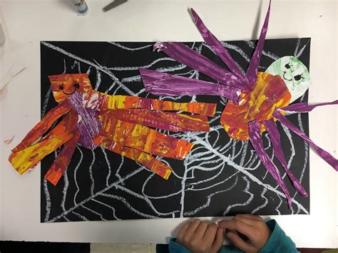 eric carle spider create art