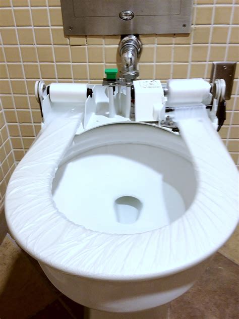 sanitary toilet seat cover brillseat automatic seat covers