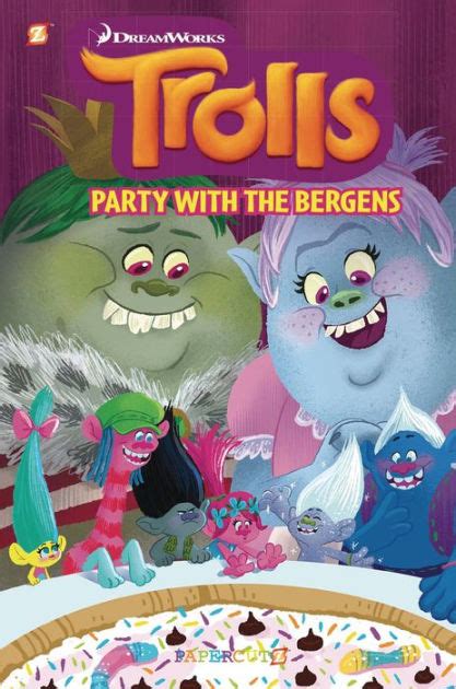 trolls graphic novels 3 party with the bergens by dave scheidt