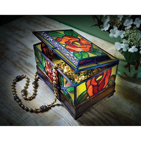 Image Result For Stained Glass Jewelry Box Glass Jewelry Box Glass