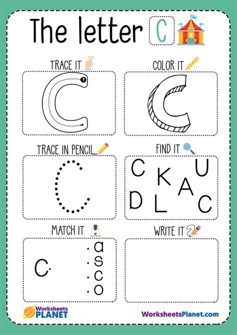 letter  worksheet