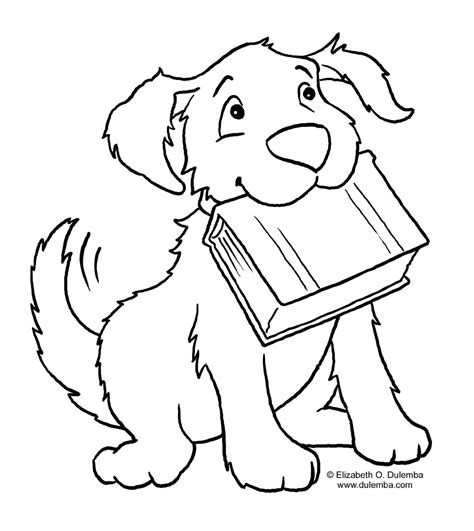 coloring dog coloring pages  kids