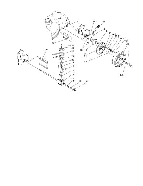 rear axle  transmission diagram parts list  model  toro