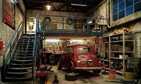 classic car garage design marielaminmaxwell