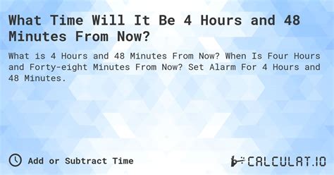 time     hours   minutes   calculatio