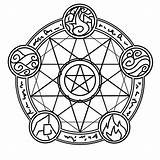 Pentagram Magic Pentacle Pages Coloring Symbols Circle Paper Drawing Template Sketch Occult Wiccan Deviantart Printable Getdrawings sketch template