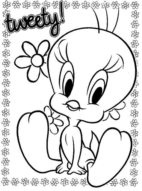 coloring looney tunes images  pinterest