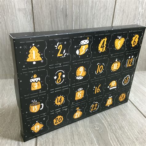 create   advent calendar selection box   compartment tray hoopsy