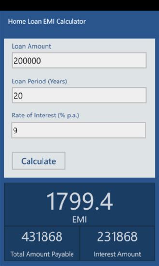 Home Loan Sbi Home Loan Emi Calculator Xls