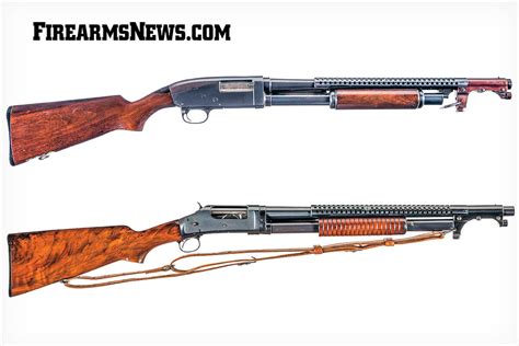 winchester model  shotgun   trench gun firearms news