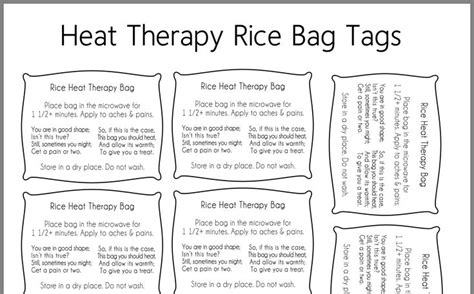 labels  rice bags rice bags heat therapy rice bag heat therapy